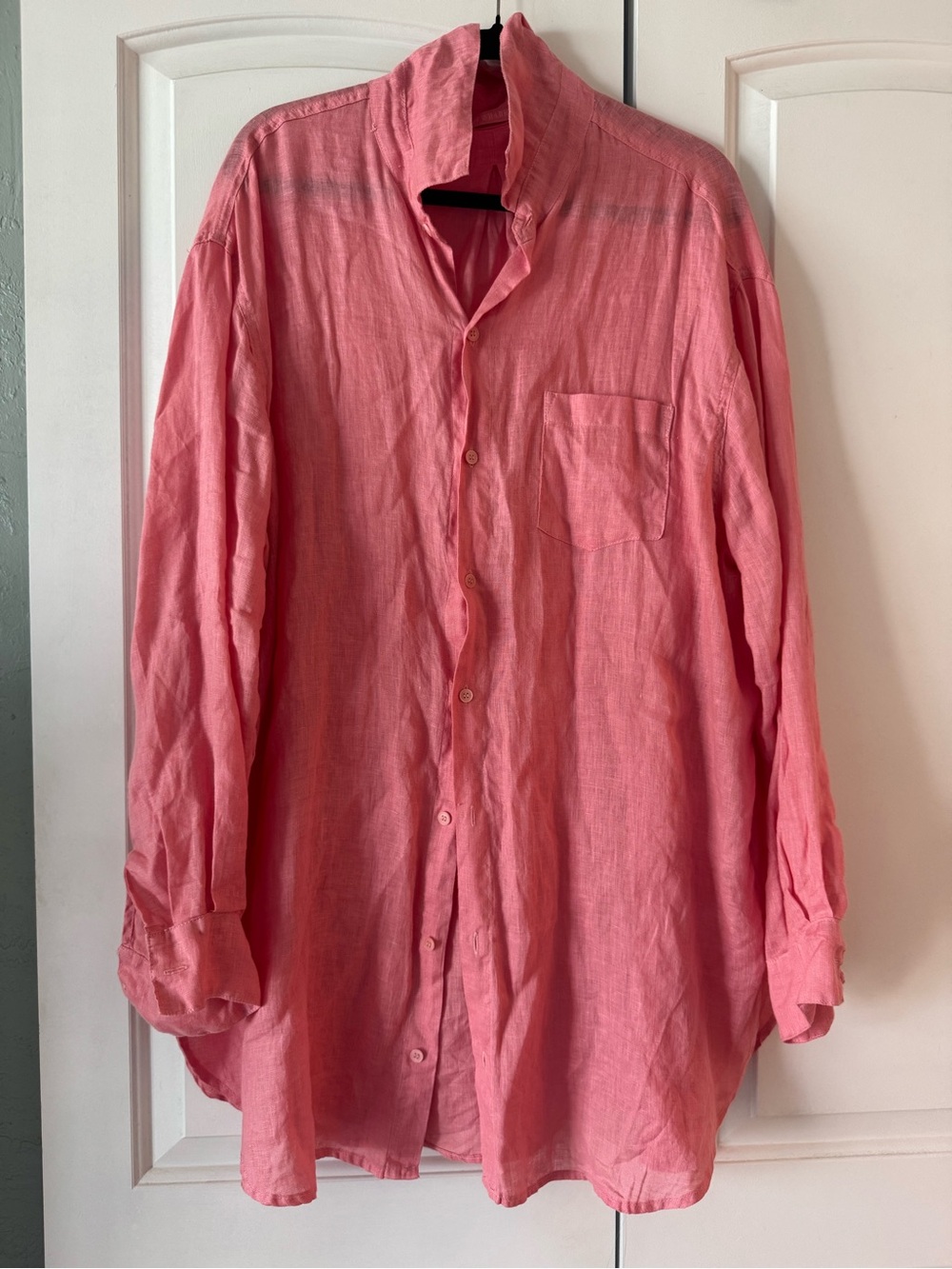CP Shades Coral Button-Down Shirt